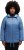 Ulla Popken Reversible Butterfly Print Fully Lined Quilted Jacket Blue Denim - Jackor - 