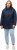 Ulla Popken Quilted Jacket with Plaid Lining Navy - Jackor - 