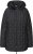 Ulla Popken HYPRAR Channel Quilted Jacket Black - Jackor - 