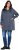 Ulla Popken Knit Fleece-Lined Jacket Navy - Jackor - 