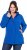 Ulla Popken HYPRAR Triple Function Longline Softshell Jacket Peacock Blue - Jackor - 