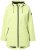 Ulla Popken Hyprar Soft Shell Water Repellent Hooded Jacket Lime Green - Jackor - 