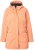 Ulla Popken Raindrop Print Longline Waterproof Jacket Mandarin - Jackor - 