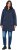 Ulla Popken HYPRAR Drawstring Waist Parka Navy - Jackor - 