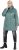 Ulla Popken HYPRAR Drawstring Waist Parka Grey Green - Jackor - 