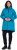 Ulla Popken HYPRAR Triple-Function Longline Jacket Turquoise - Jackor - 