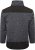 Kam jeans KV133 Twisted Marl Fleece Jacket Black - Jackor - Stora jackor - 2XL-12XL