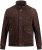 JP1880 Leather Jacket Goat Suede Espresso Brown - Jackor - Stora jackor - 2XL-12XL
