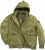 STHUGE Bomber Jacket With Hood Green - Jackor - Stora jackor - 2XL-12XL
