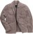 JP1880 Leather Jacket Lamskin Suede Grey - Jackor - Stora jackor - 2XL-12XL