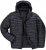 JAY-PI Lightly Quilted Jacket with a Hoodie Black - Jackor - Stora jackor - 2XL-12XL