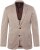 JP1880 Jacket Business Checked Beige - Jackor - Stora jackor - 2XL-12XL