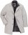 JP1880 Wool Blend Coat with Nylon Insert Grey - Jackor - Stora jackor - 2XL-12XL