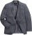 JP1880 Jacket Business Donegal Graphite Grey - Jackor - Stora jackor - 2XL-12XL