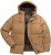 STHUGE Jacket Puffer With Warm Quilting Beige - Jackor - Stora jackor - 2XL-12XL