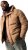STHUGE Jacket Puffer With Warm Quilting Beige - Jackor - Stora jackor - 2XL-12XL