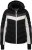 Ulla Popken HYPRAR Chevron Stripe Triple Function Quilted Fully Lined Ski Jacket Black - Jackor - 