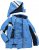 Ulla Popken HYPRAR Chevron Stripe Triple Function Quilted Fully Lined Ski Jacket Pastel Petrol - Jackor - 