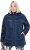 Ulla Popken Quilted Water Repellent Jacket Navy Blue - Jackor & Kappor - 
