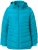 Ulla Popken Quilted Water Repellent Jacket Turquoise - Jackor - 