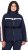 Ulla Popken Triple Function Racing Stripe Jacket Navy - Jackor - 