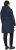 Ulla Popken Hooded with Zippered Pockets and Zippered Side Slits Jacket Navy - Jackor - 