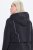 Ulla Popken Extra Long Functional Coat Black - Jackor - Damjackor i stora storlekar