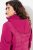 Ulla Popken HYPRAR Mixed Texture Water-Repellent Jacket Ruby - Jackor - Damjackor i stora storlekar
