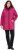 Ulla Popken HYPRAR Mixed Texture Water-Repellent Jacket Ruby - Jackor - 