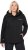 Ulla Popken HYPRAR Softshell Fleece Lined Jacket Black - Jackor - 