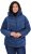 Ulla Popken HYPRAR Quilted Puffer Jacket Navy - Jackor - 