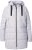 Ulla Popken HYPRAR Wave Quilted Water-Repellent Jacket Off-White - Jackor - 
