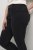 Kaffe Curve Laurina Jeans Sliten Svart Denim - Jeans & Byxor i Stora Storlekar – Plus Size - 