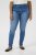 Kaffe Curve Laurina Jeans Sliten Blå Denim - Jeans & Byxor i Stora Storlekar – Plus Size - 