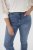 Kaffe Curve Dina Raka jeans i normal längd Blå - Jeans & Byxor i Stora Storlekar – Plus Size - 