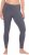 Ulla Popken Basic Stretch Knit Ankle Length Leggings Dark Grey - Jeans & Byxor i Stora Storlekar – Plus Size - 