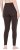 Ulla Popken Basic Stretch Knit Ankle Length Leggings Pine Brown - Jeans & Byxor i Stora Storlekar – Plus Size - 