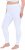Ulla Popken Basic Stretch Knit Ankle Length Leggings Snow White - Jeans & Byxor i Stora Storlekar – Plus Size - 
