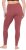 Ulla Popken Basic Stretch Knit Ankle Length Leggings Brick Red - Jeans & Byxor i Stora Storlekar – Plus Size - 