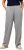 Ulla Popken Pull On Knit Straight Leg Pocket Pants Light Grey Melange - Jeans & Byxor i Stora Storlekar – Plus Size - 