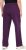 Ulla Popken Pull On Knit Straight Leg Pocket Pants Dark Blackberry - Jeans & Byxor i Stora Storlekar – Plus Size - 