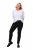 Ulla Popken Denim Look All Elastic Pocket Sienna Jeggings Black - Ulla Popken - Ulla Popken – tysk plus size-mode