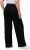 Ulla Popken Mary Fit Wide Leg Stretch Jeans Black - Jeans & Byxor i Stora Storlekar – Plus Size - 