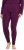 Ulla Popken Quick Dry Moisture Wicking Stretch Ski Leggings Grape Red - Jeans & Byxor i Stora Storlekar – Plus Size - 
