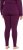 Ulla Popken Quick Dry Moisture Wicking Stretch Ski Leggings Grape Red - Jeans & Byxor i Stora Storlekar – Plus Size - 