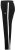 Ulla Popken Side Stripe Adjustable Drawstring Waist Joggers Black - Jeans & Byxor i Stora Storlekar – Plus Size - 
