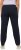 Ulla Popken Side Stripe Adjustable Drawstring Waist Joggers Navy - Jeans & Byxor i Stora Storlekar – Plus Size - 