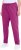 Ulla Popken Basic Drawstring Elastic Waist Cotton Blend Joggers Berry - Jeans & Byxor i Stora Storlekar – Plus Size - 