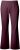 Ulla Popken Bengaline Elastic Waist Thermal Pants Aubergine - Jeans & Byxor i Stora Storlekar – Plus Size - 