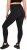Ulla Popken Lightfit Quick Drying Leggings Black - Jeans & Byxor i Stora Storlekar – Plus Size - 